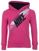 Купить Джемпер для девочек Nike YA76 Brushed Fleece Over-the-Head Graphic в Минске с Доставкой по РБ